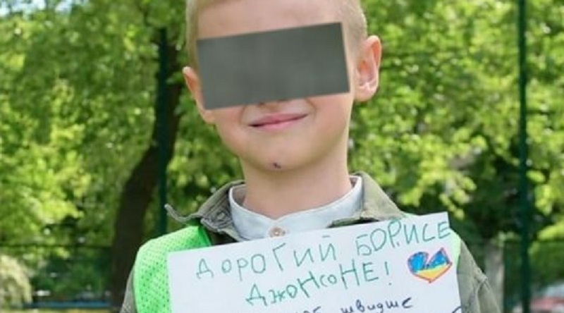 Шестирічний Ілля відповів британському прем’єру на відкритий лист до українських дітей