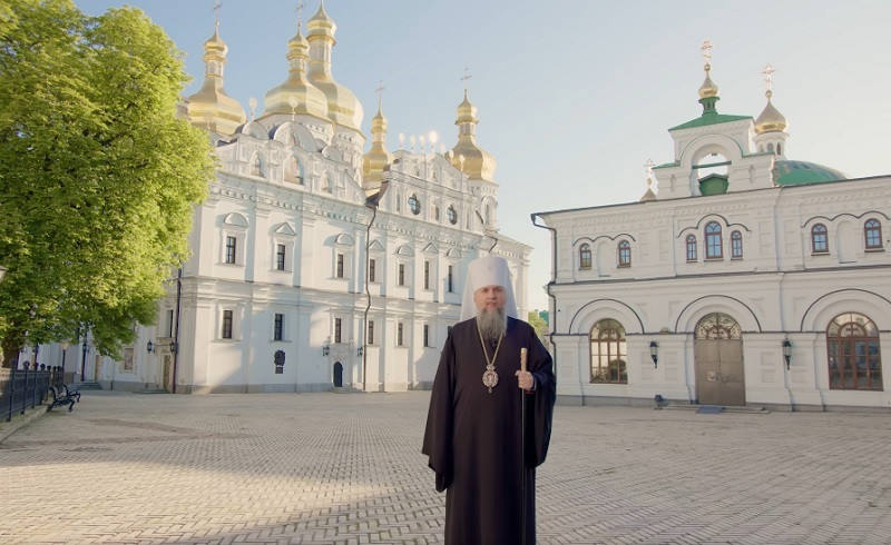 Паcхальне пpивітання Блаженнійшого Митрополита Епiфанія з Великoднем. Відео