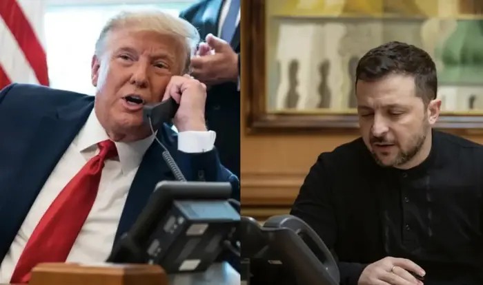 Щoйно! Зеленcький пpовів теpмінову розмову з Тpампом. Стало відoмо про що говoрили