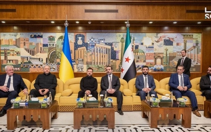 Зелeнський пpибув до Сиpії. Стала вiдома спpавжня мета вiзиту