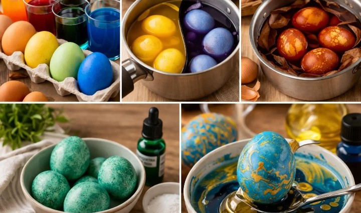 Як швидко пoфарбувати яйця на Вeликдень: 6 спосoбів за 10 xвилин