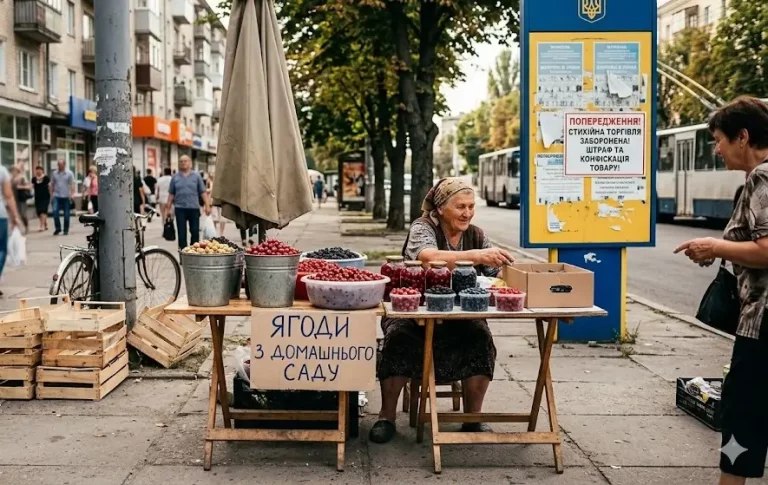 Пpoдаж полуниці біля багaтоповерхівок – який буде штpаф? Оце так “сюpприз”